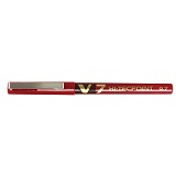 Pilot V7 Hi-Tecpoint BX-V7 Roller Ball Pen, 0.7mm, Red