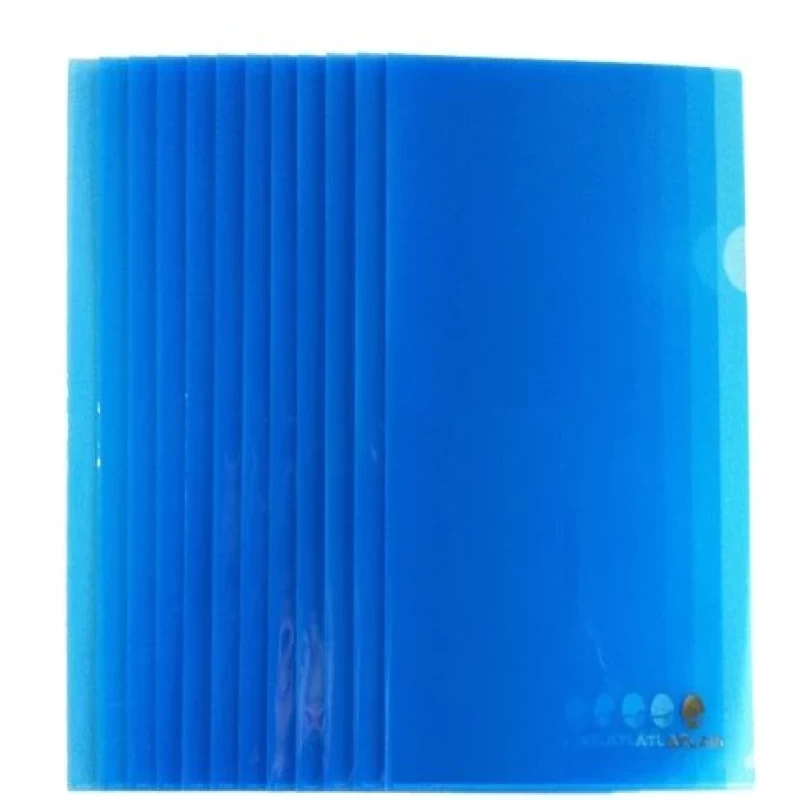 Atlas Clear L- Folder A4, Blue