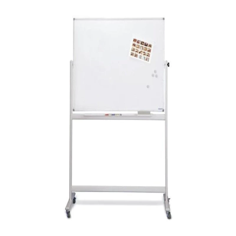Magnetoplan Double Sided White Board With Stand  100cm x 200cm