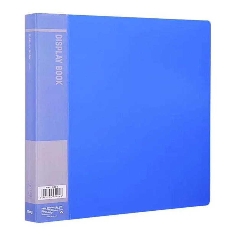 Deli Clear Display Book 10 Pockets