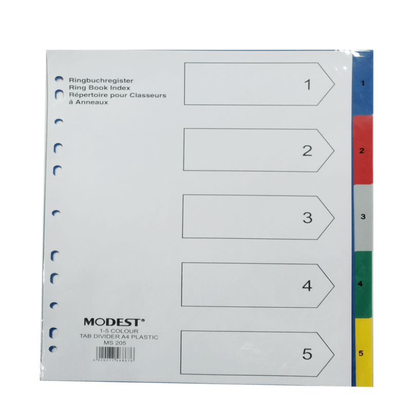 Divider 1-5 Manila Modest