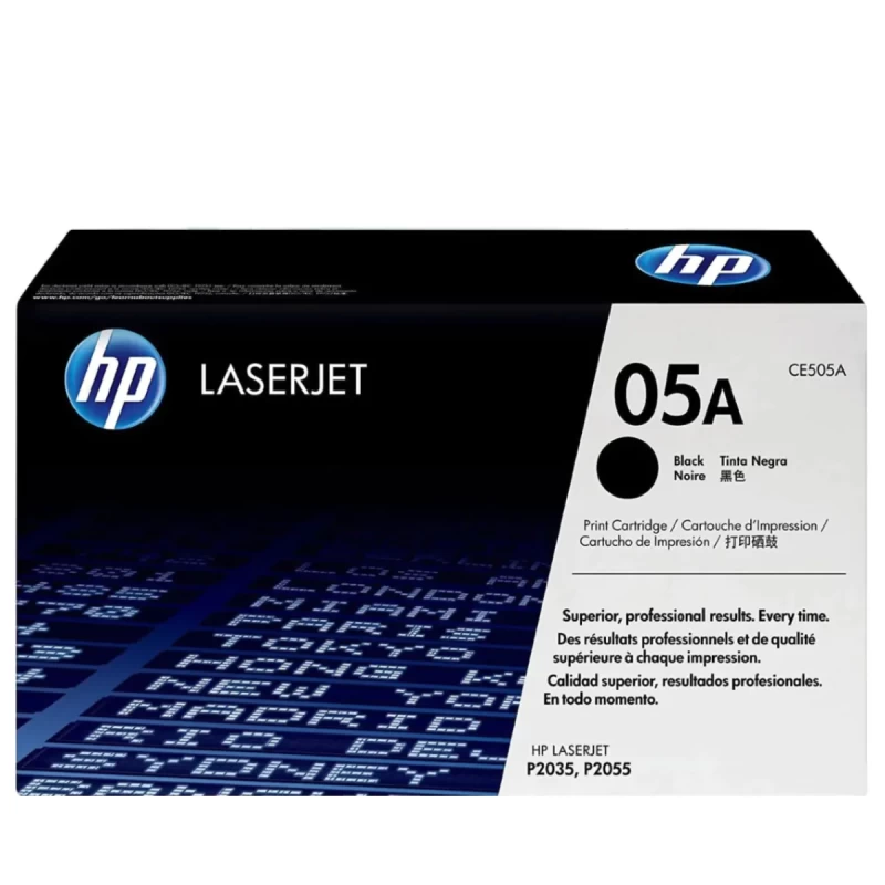 HP 05A Black Toner Cartridge - CE505A