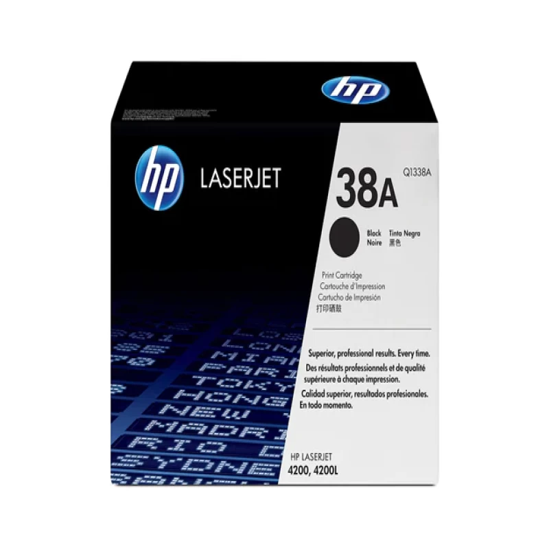HP 38A Black Toner - Q1338A