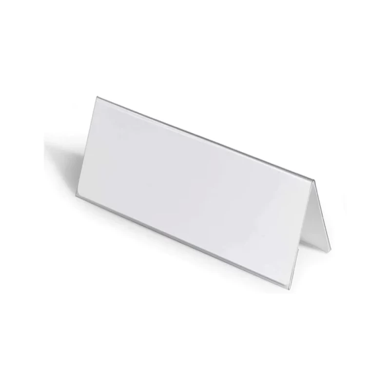 Durable Table Place Name Holder, 105/210 x 297 mm, Transparent