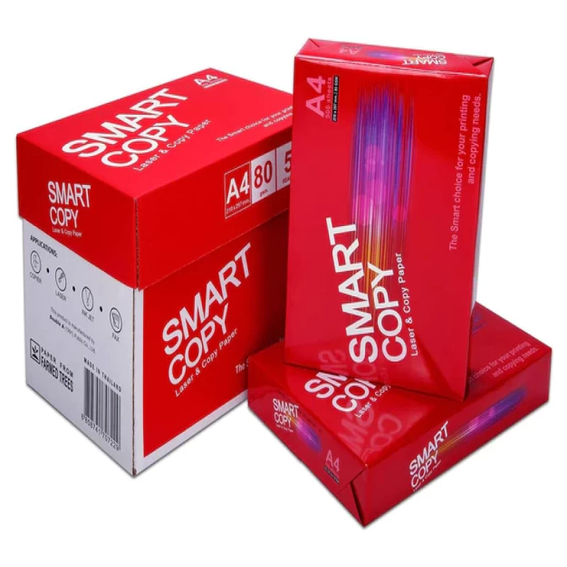 Smart Copy Paper A4, 80gsm, 500sheets/ream, 5reams / Box White