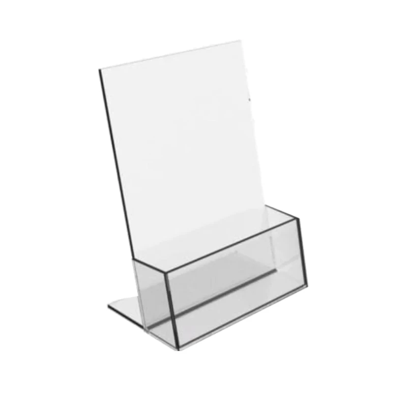 Acrylic Brochure Holder, 1 Tier, A4