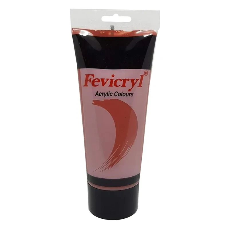 Fevicryl Acrylic Colours, Burnt Siena 200ml