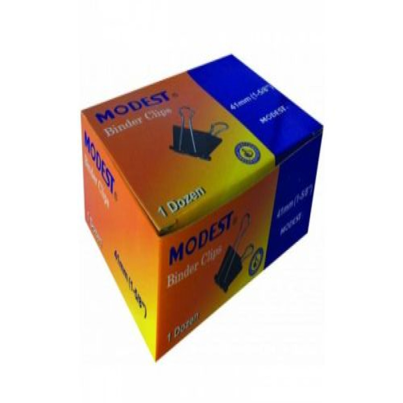 Modest Binder Clip 41mm stationary