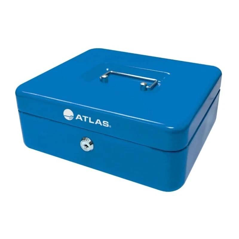 Atlas Cash Box 8 Inches – Blue AS-CB-2001-BE