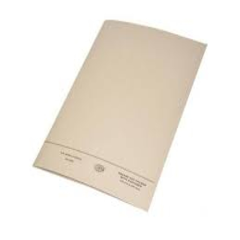 FIS Square Cut Folder with Fastener, A4, Buff