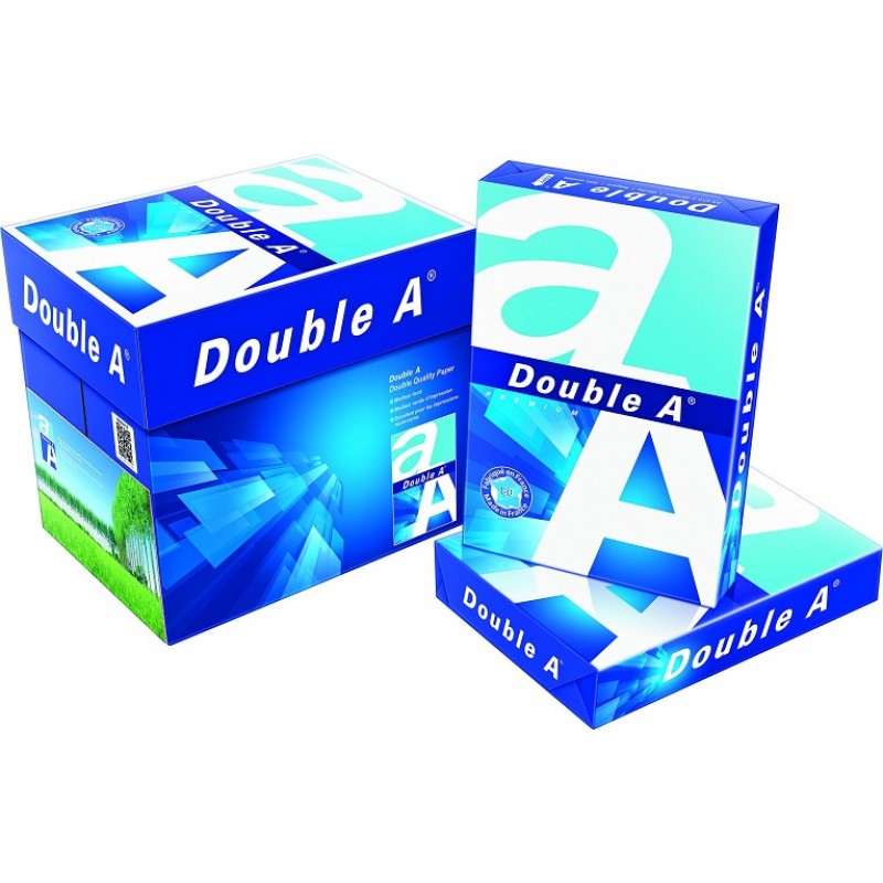 Double A Photocopy Paper, A4, 80 gsm, 5 Reams / Box