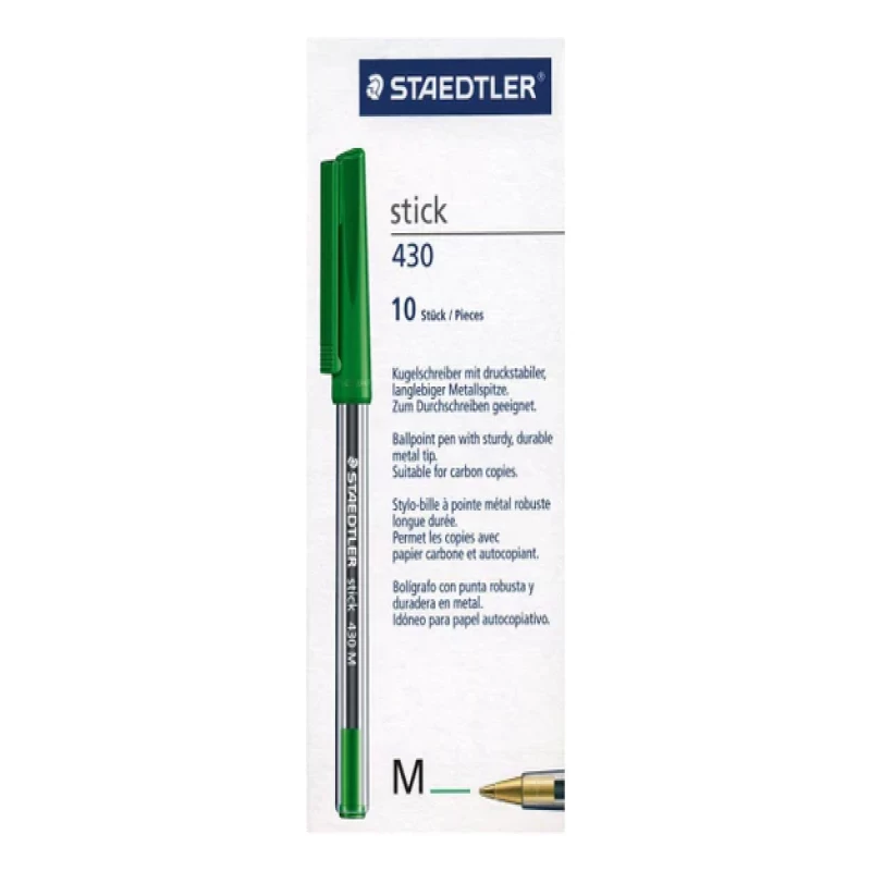 Staedtler Stick 430 Ballpoint Pen Medium Dubai