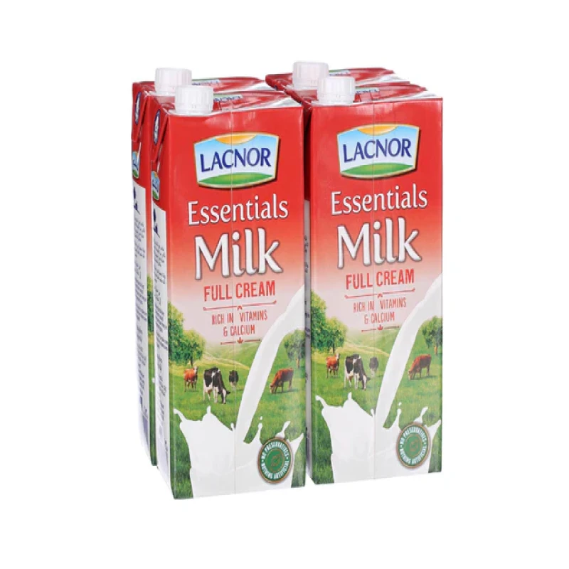 Lacnor Full Cream Milk-4 X 1 Liter
