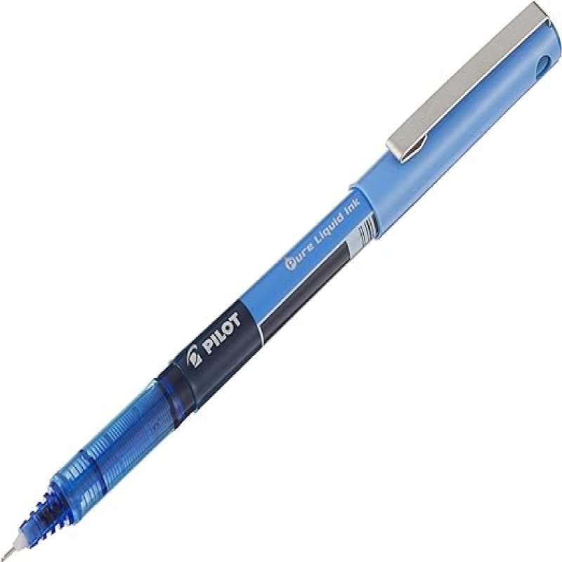 Pilot V5 Hi-Tecpoint BX-V5 Roller Ball Pen, 0.5mm, Blue